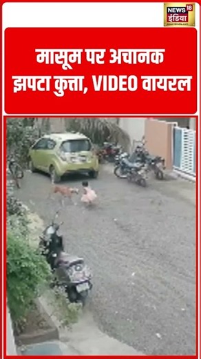 Dog Attack Viral Video | मासूम पर अचानक झपटा कुत्ता, VIDEO वायरल | #shorts #viralvideo