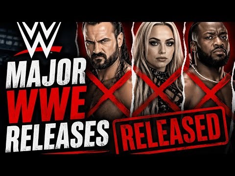 WWE Major Releases Taking Place Right Now!!!