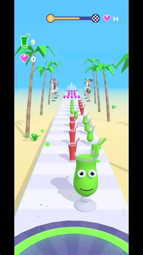 Juice Run 3D - Noob to PRO Challenge 🏆 #gamer #gamingshorts