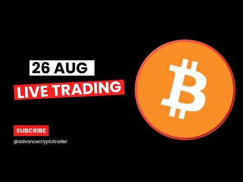 Gold And Crypto Live Trading || 26 AUG || Vivek Yadav #btc #crypto #gold