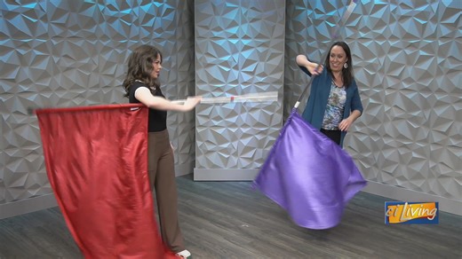 Color guard flag tricks you can learn at home