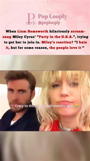This Liam & Miley Moment Hits Different#mileycyrus #popular