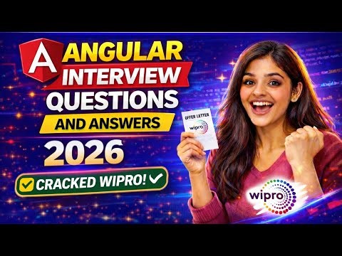 Angular Interview Questions and Answers 2026 | Angular wipro Interview Questions