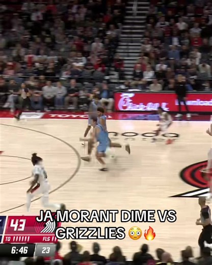 JA threaded the needle 😤🔥 #nba #basketball #jamorant #blazers #grizzlies