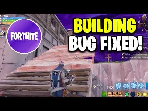 Fix Fortnite Building Bug In NEW Update