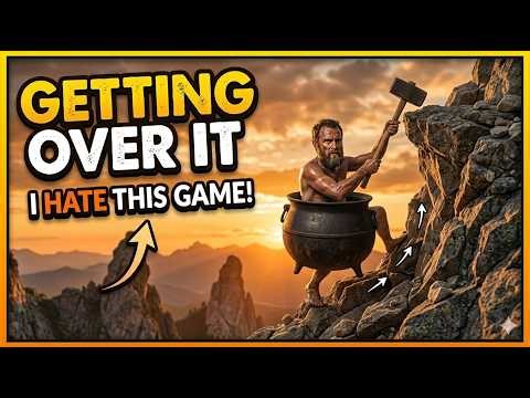 GETTING OVER IT - LIVE GAMEPLAY 🔴 #gettingoverit #gta5 #shortlive