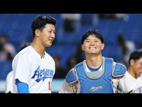 🔥 ドラフト1位候補・鈴木泰成が152キロ！20日ぶりの登板で見せた驚異の勝負魂#鈴木泰成 #青学大 #ドラフト会議 #中日ドラゴンズ #大学野球 #東都大学野球 #プロ野球 #ドラフト候補 #野
