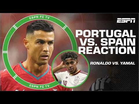 RONALDO HEARTBREAK! Portugal vs. Spain FULL LIVE REACTION [Round of 16] | ESPN FC