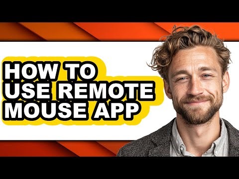 How to Use Remote Mouse App (only Way)