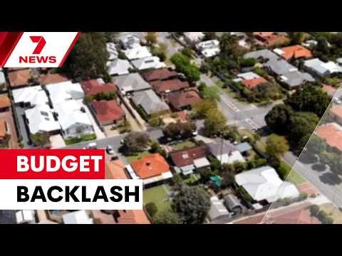 Property tax shake-up sparks budget backlash | 7NEWS