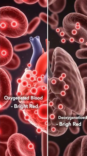 why human blood is red? 🩸