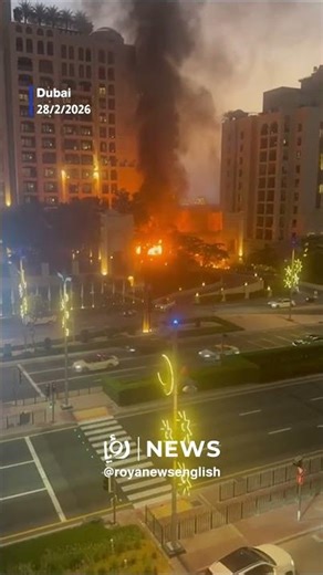 🚨 Dubai under attack: Iranian rockets strike UAE