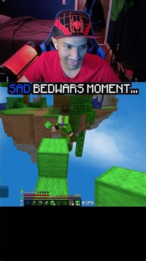 SAD Bedwars Moment…