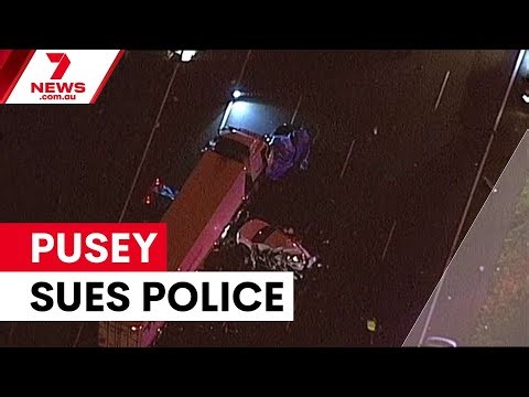 Richard Pusey sues Victoria Police over Eastern Freeway crash | 7NEWS