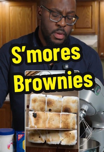 S’mores Brownies from @www.archersfood.com are other-worldly! Mine’s a little loose around the chops though 😅 #foodreview #dessert #recipe