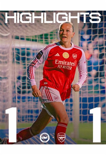 Arsenal Women vs. Brighton: Match Highlights