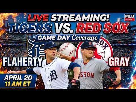 🔴 LIVE: DETROIT TIGERS vs BOSTON RED SOX ⚾ Jack Flaherty vs Josiah Gray 🔥 MLB 2026