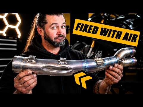 TITANIUM Race Exhaust Repair WITH AIR