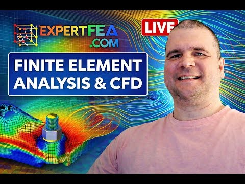 LIVE Stream 3 - ANSYS Workbench FEA Tutorial of Bullet Impacts and Others - Q&A