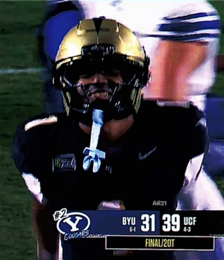 UCF upsets No. 2 BYU: Game recap and key moments
