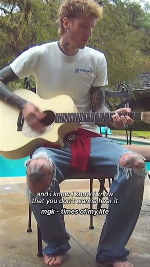 mgk could have dropped this song "times of my life" in 2018?? In 2026, mgk finally released it