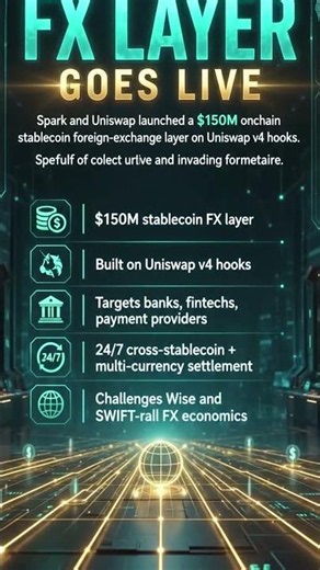 Payments fintechs: Spark + Uniswap launch FX