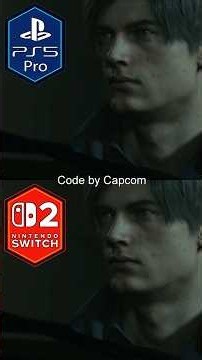 RESIDENT EVIL 2 Nintendo Switch 2 vs PS5 Pro