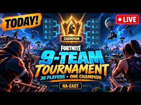 9 Squads. 36 Players. ONE Champion | Fortnite Tournament w/ QuadStick