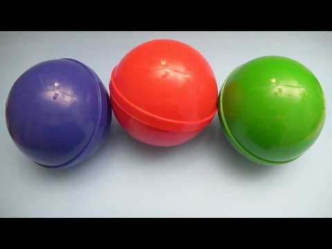 1-2-3 Colours | Toddler Learning Games with Surprise Nesting Eggs