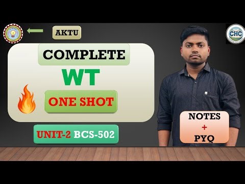 WT Unit 2 one shot | AKTU BCS 502 | Most important topics for Exam | CSS one shot