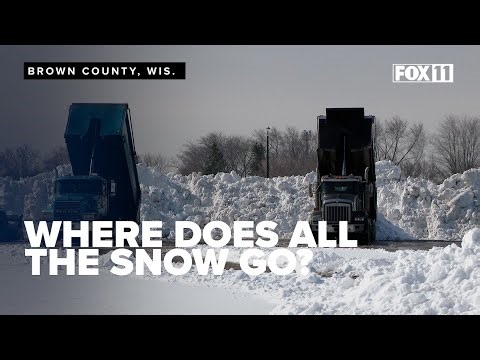 Where does all the snow go? Crews searching for places to pile snow from Blizzard Elsa