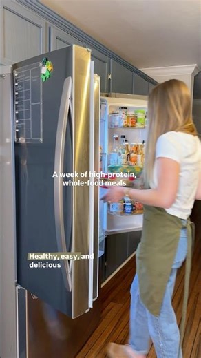 Meal prep for the week! (High-protein, whole-foods)