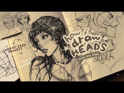 drawing faces from any angle ✶⋆.˚