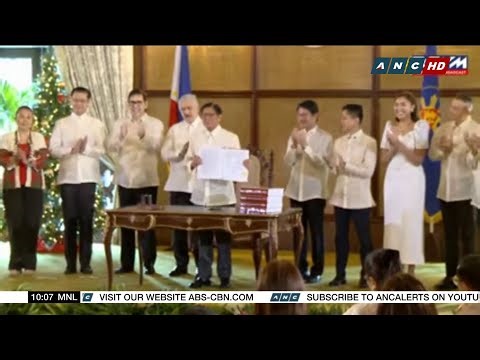FULL: Marcos signs P6.79-T 2026 budget, vows it will be corruption-free, people-centered | ANC