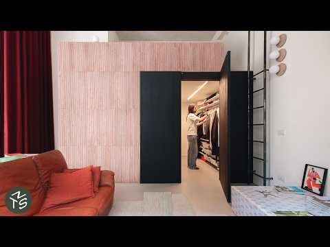Architects Turn Small Milan Office into Loft-Style Apartment, 45sqm/484sqft