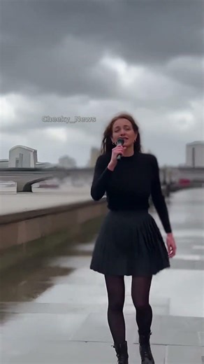 Live weather report turns into a slapstick classic!