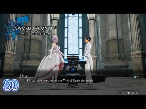 SAO Last Recollection PC Walkthrough | Part 80 – Wedding Ceremony with Strea (DLC 1)
