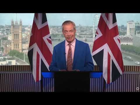UK Reform leader Farage to quit and re-run for election