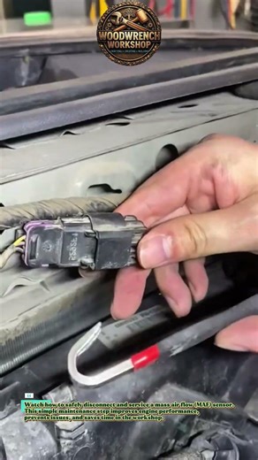 Mass Air Flow Sensor Quick Fix | Easy Engine Maintenance Tip