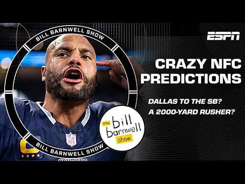 WILD NFC Predictions: A 2000-yard rusher? Cowboys Super Bowl Bound? | The Bill Barnwell Show