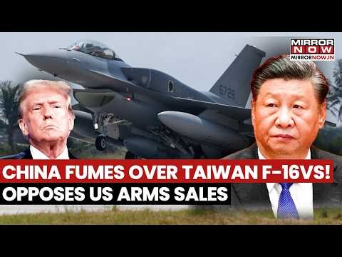 Taiwan F-16vs Trigger China Protest! Beijing Pushes Back Against Washington's Arms Sales To Taipei