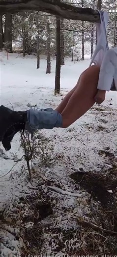 Girl Wedgie Hanging