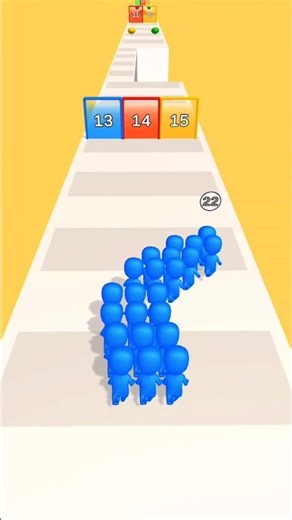 Color Run 3D-Man Run And Finish Challenge | Win Level - 05 | #clay #games #어몽어스