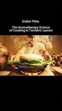 Unlock the POWER of Turmeric Leaves for Aromatherapy Benefits | #EnduriPitha #FoodScience