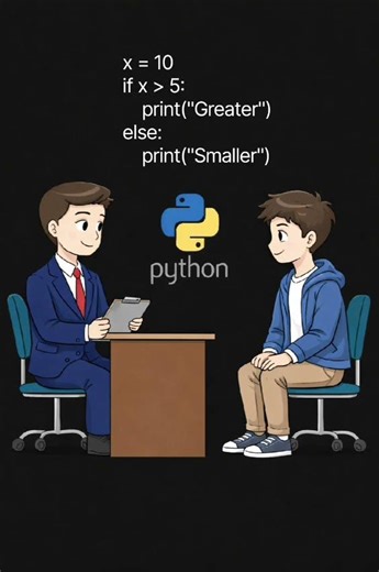 Python if–else Explained 🐍 #shorts
