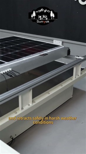 Sumyok RV Solar Retractable System ☀️🚐