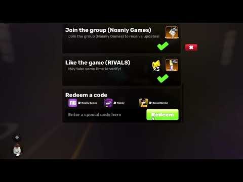 *NEW CODE* ALL ACTIVE codes for RIVALS - Roblox RIVALS codes (2026)