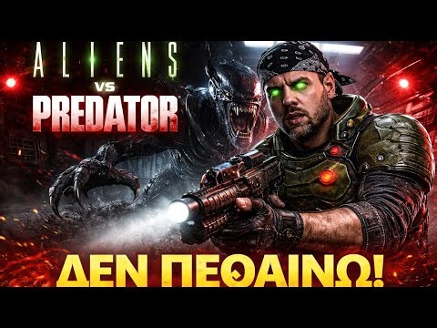 ALIENS VS PREDATOR 😱 | MARINE CAMPAIGN 💀 ΔΕΝ ΖΩ…