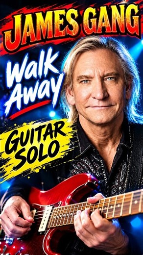 🎸JAMES GANG Walk Away *GUITAR SOLO*🔥#jamesgang #joewalsh #guitarsolo