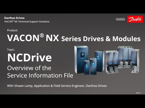 VACON® NCDrive Service Info File Overview